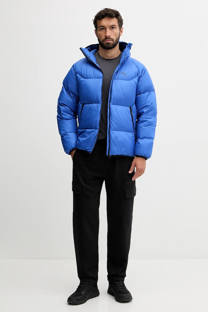 Puma Kurtka puchowa 688382 niebieski AW25