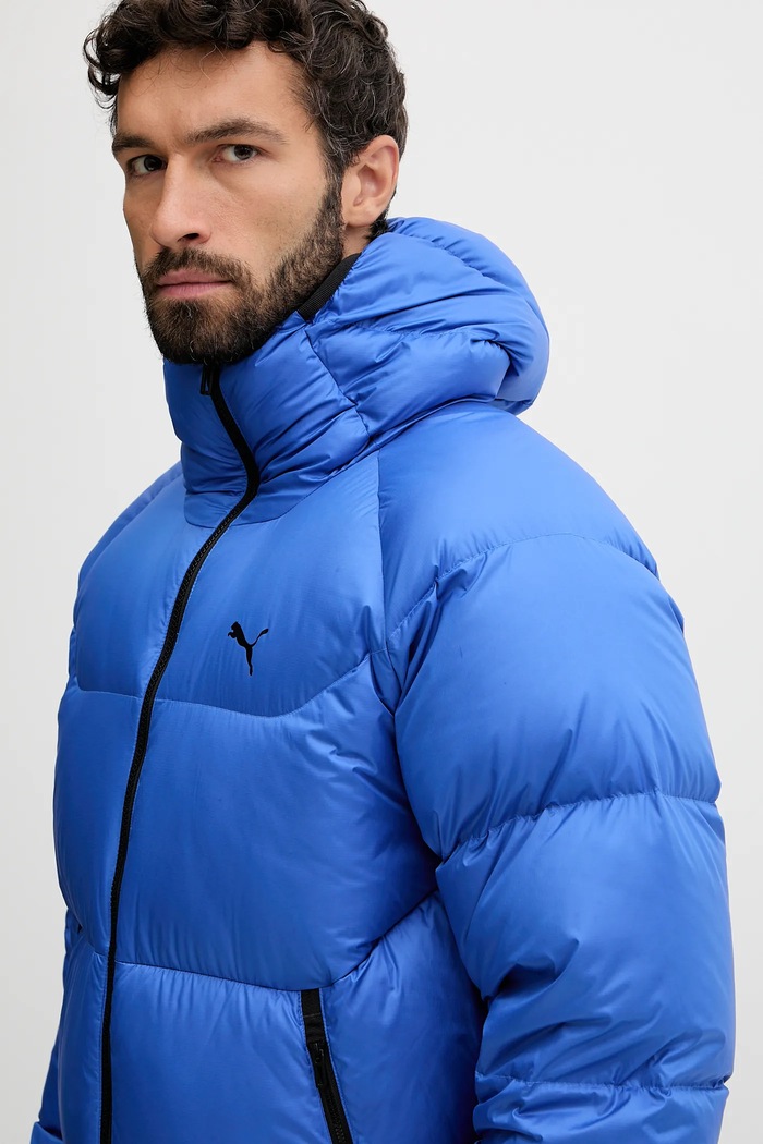 Kurtka puchowa Puma 688382 niebieski