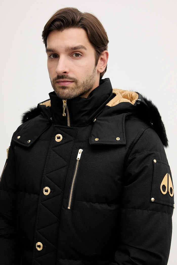 MOOSE KNUCKLES kurtka puchowa Gold 3Q czarny M35MJ128GS