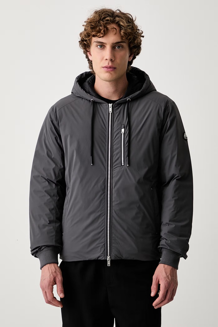 MOOSE KNUCKLES Kurtka puchowa męska NORTHDALE szary M35MJ210