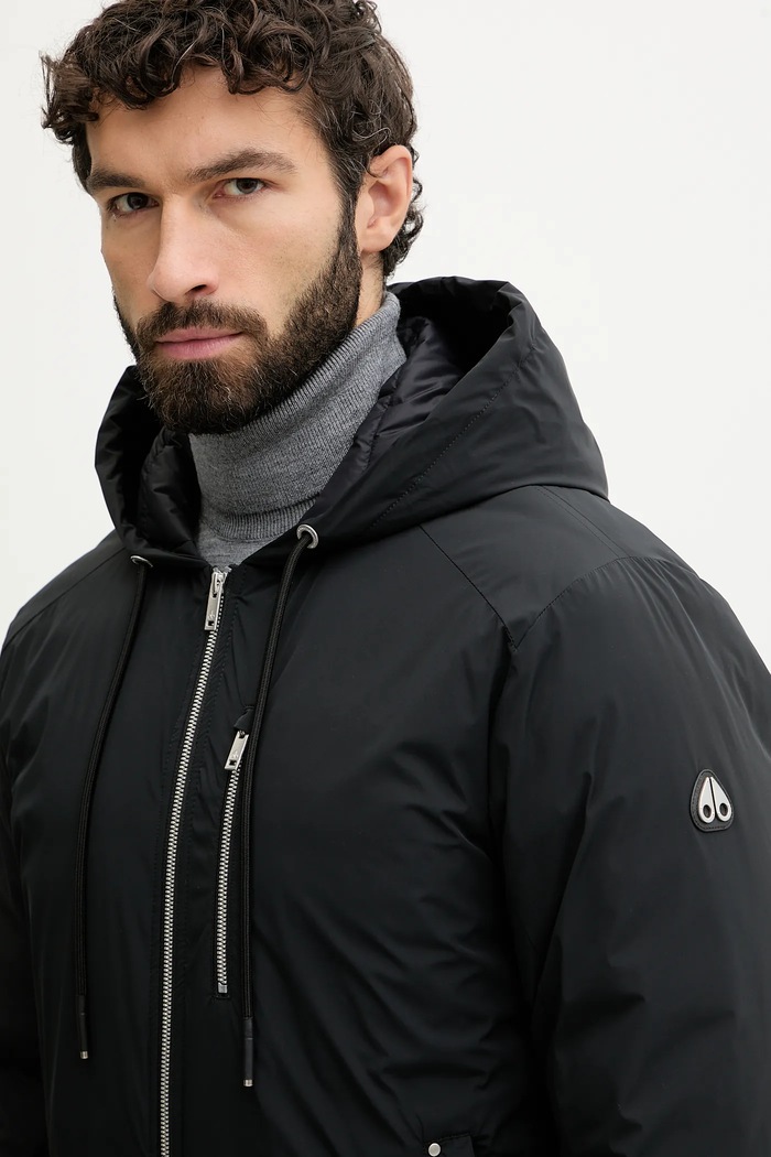 MOOSE KNUCKLES pehelydzseki NORTHDALE fekete M35MJ210