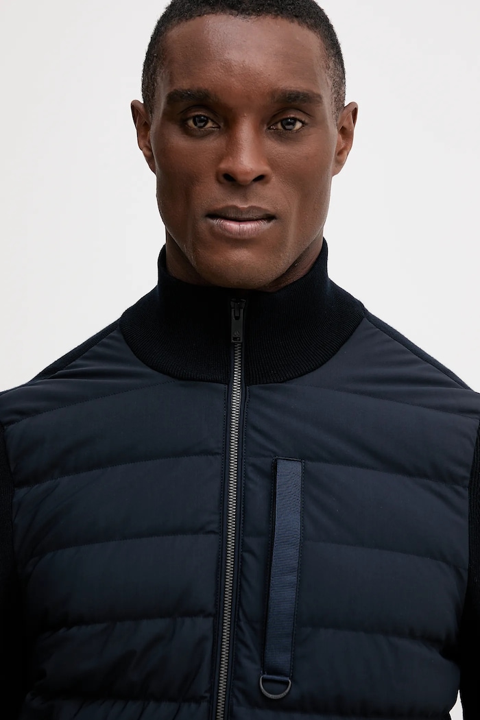 MOOSE KNUCKLES piumino blu navy M35MK682