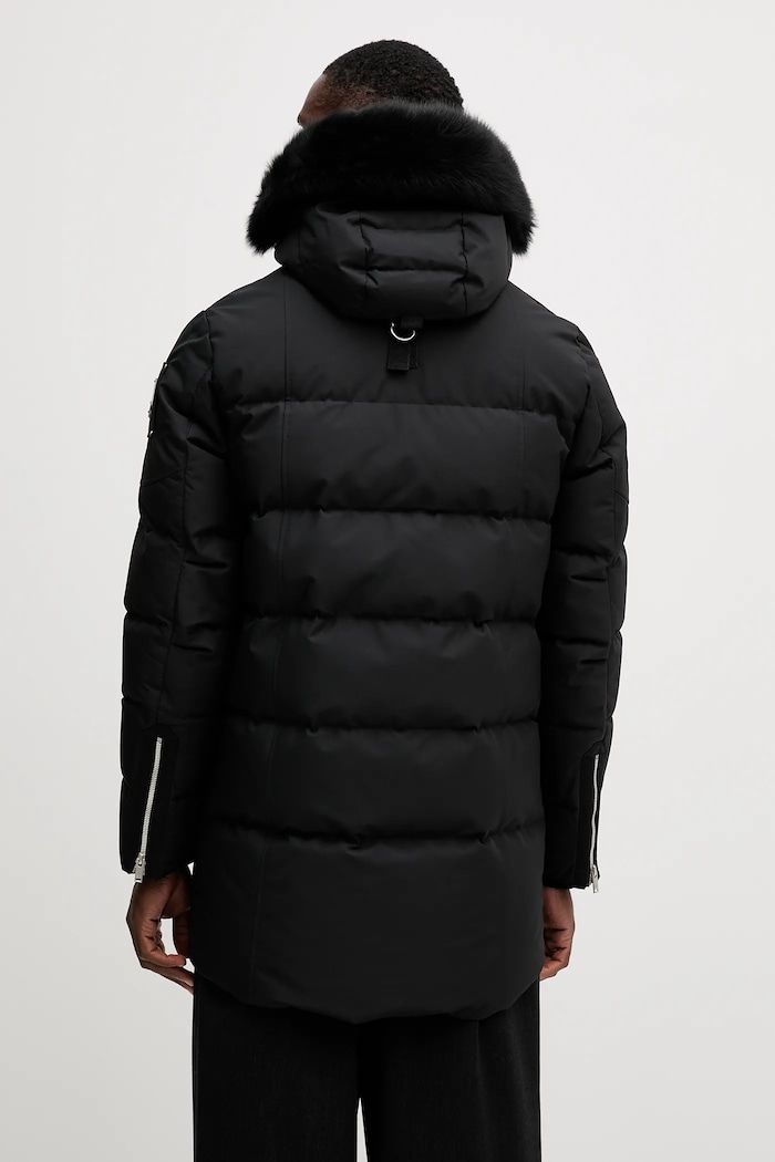 MOOSE KNUCKLES geacă de puf Cloud negru M35MP221S