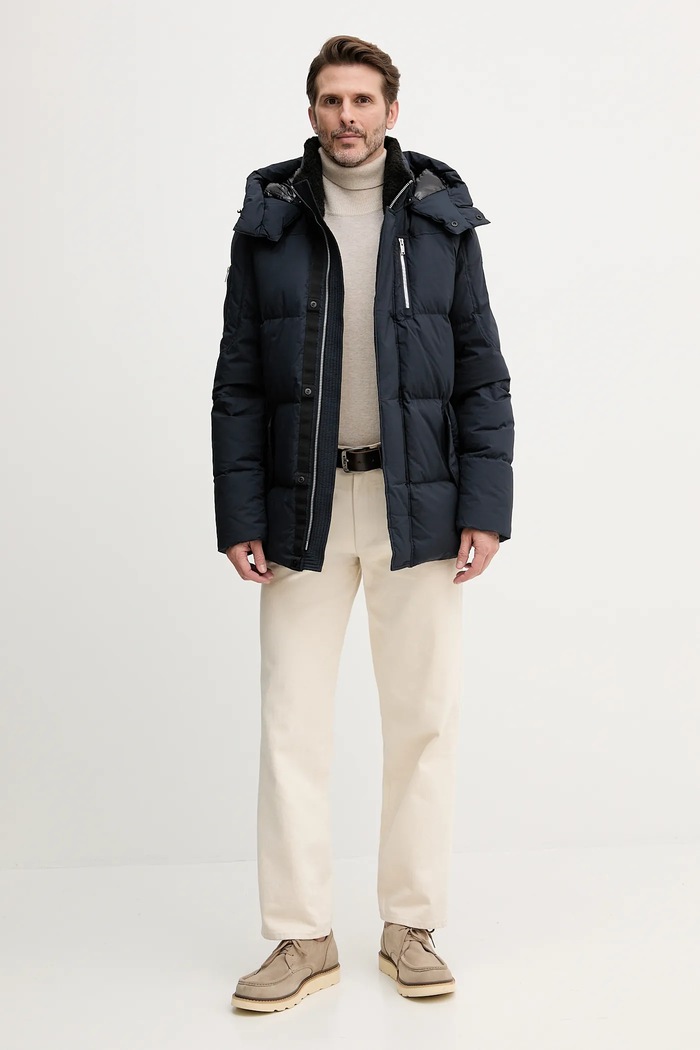 Пухова куртка MOOSE KNUCKLES EVEREST M35MJ146 темно-синій AW25