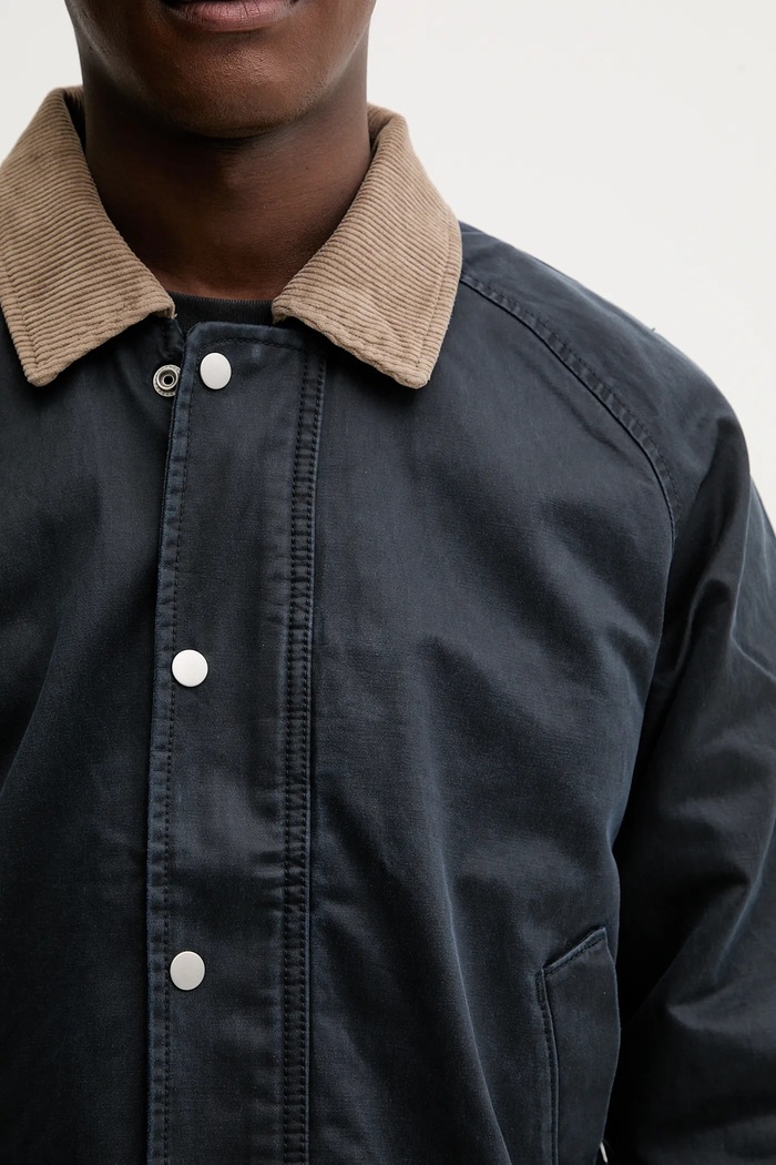 Abercrombie & Fitch geacă KI132.5090.221 bleumarin