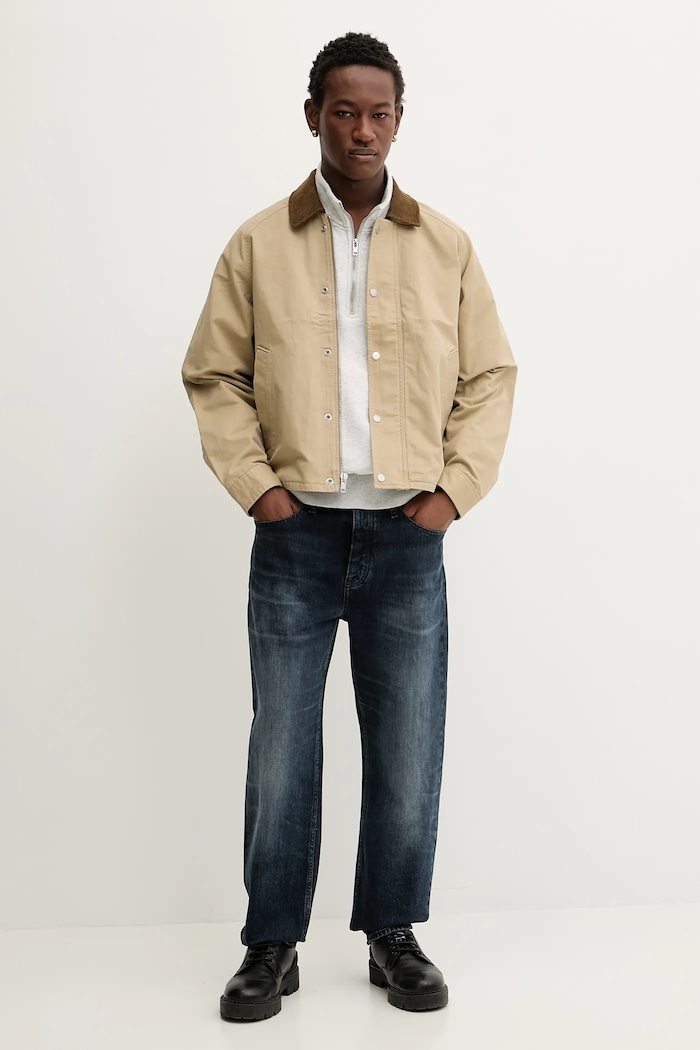 Abercrombie & Fitch rövid kabát KI132.5097.400 bézs AW25