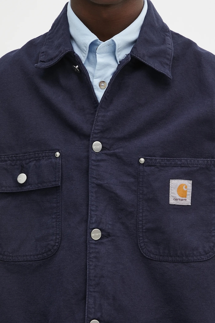 Carhartt WIP jacket Walter Chore navy I035552.1CGD