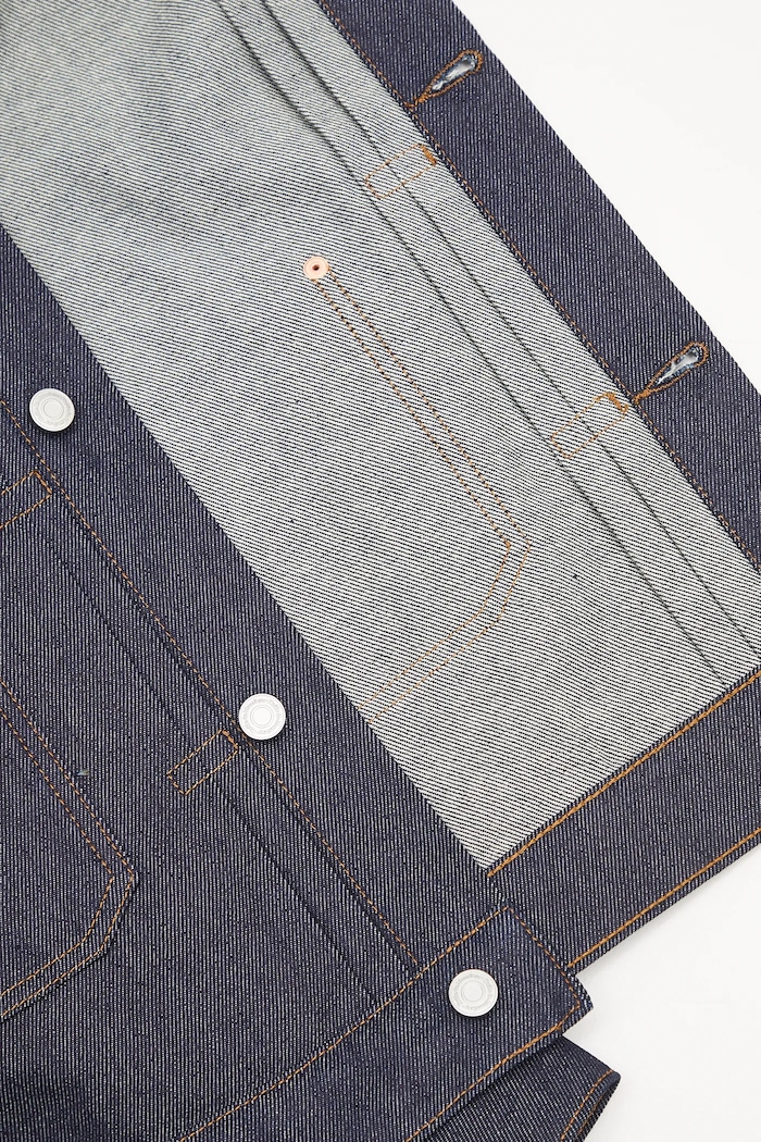 Drôle de Monsieur geacă jeans La Veste Denim Brut H.JT172.CO211