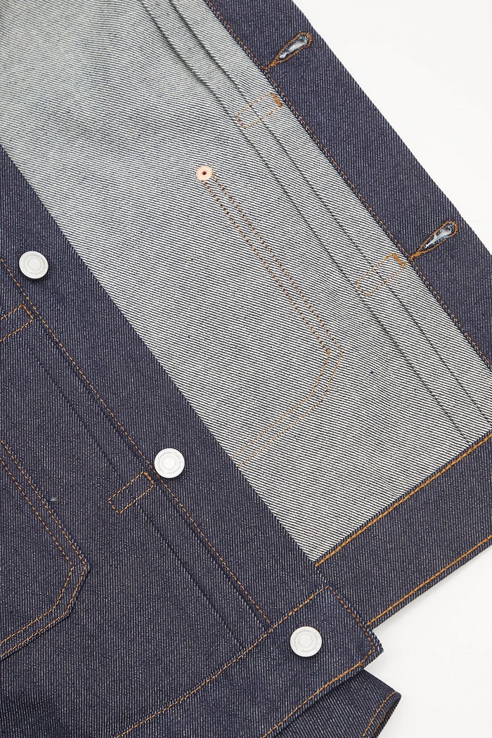 Drôle de Monsieur giacca di jeans La Veste Denim Brut H.JT172.CO211