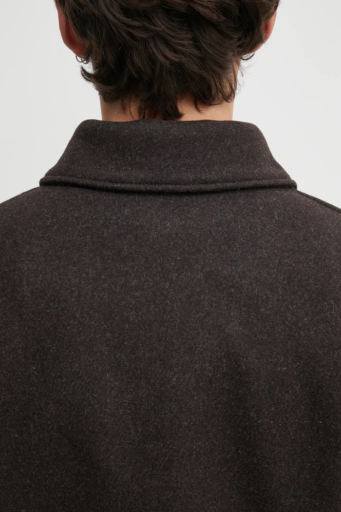 Drôle de Monsieur kurtka z dodatkiem wełny Le Blouson Laine I.JT242.WO043