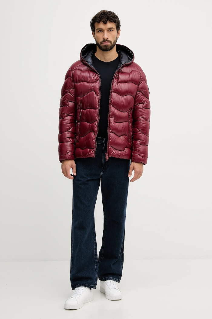 Bunda Save The Duck CHET D32390M.LOVE21 burgundské AW25