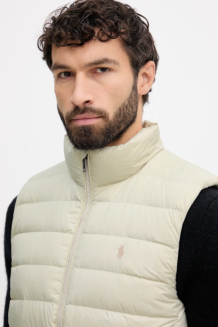Αμάνικο μπουφάν Polo Ralph Lauren μπεζ 710967775