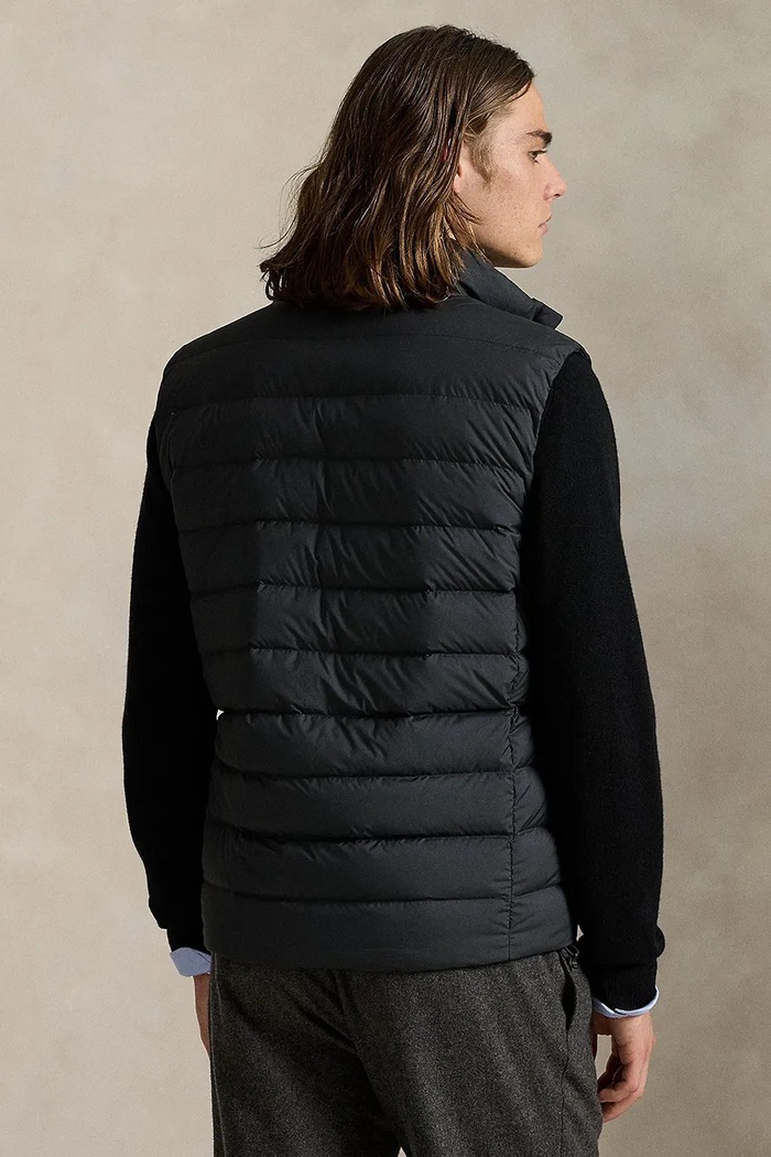 Αμάνικο μπουφάν Polo Ralph Lauren 710967775 μαύρο SS26