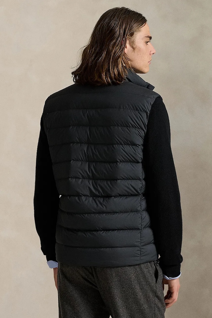 Αμάνικο μπουφάν Polo Ralph Lauren 710967775 μαύρο SS26