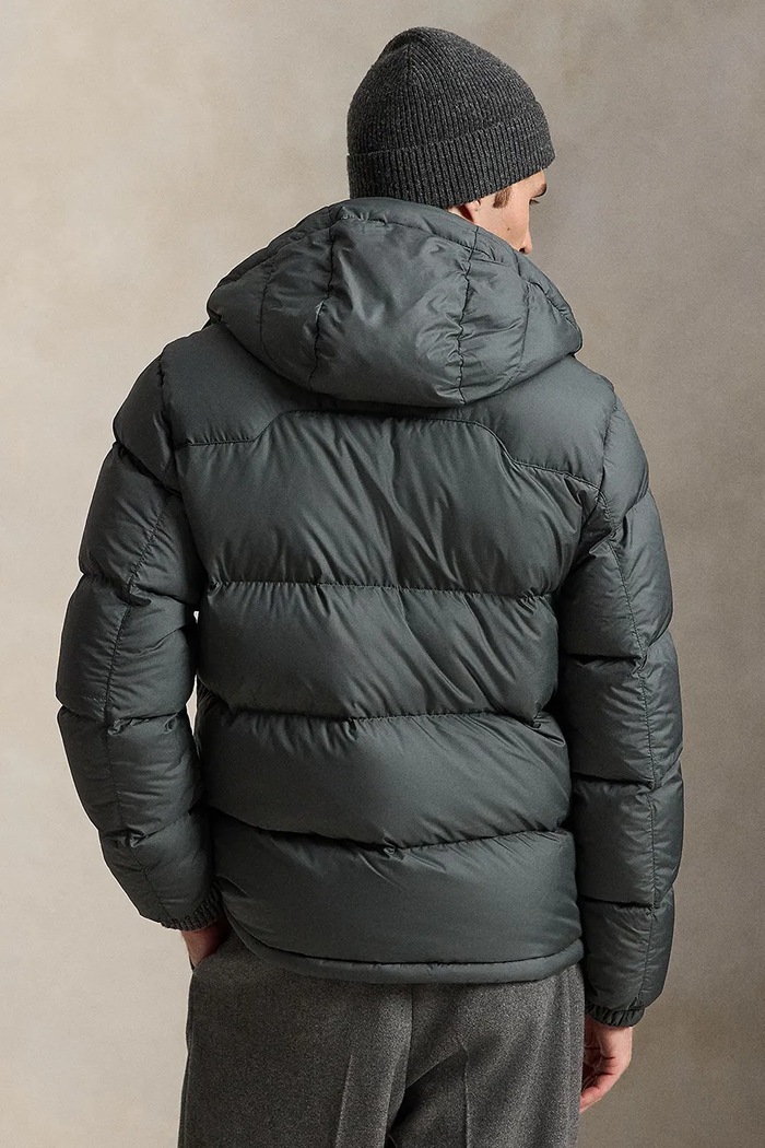 Polo Ralph Lauren Kurtka puchowa męska 710968278 szary AW25