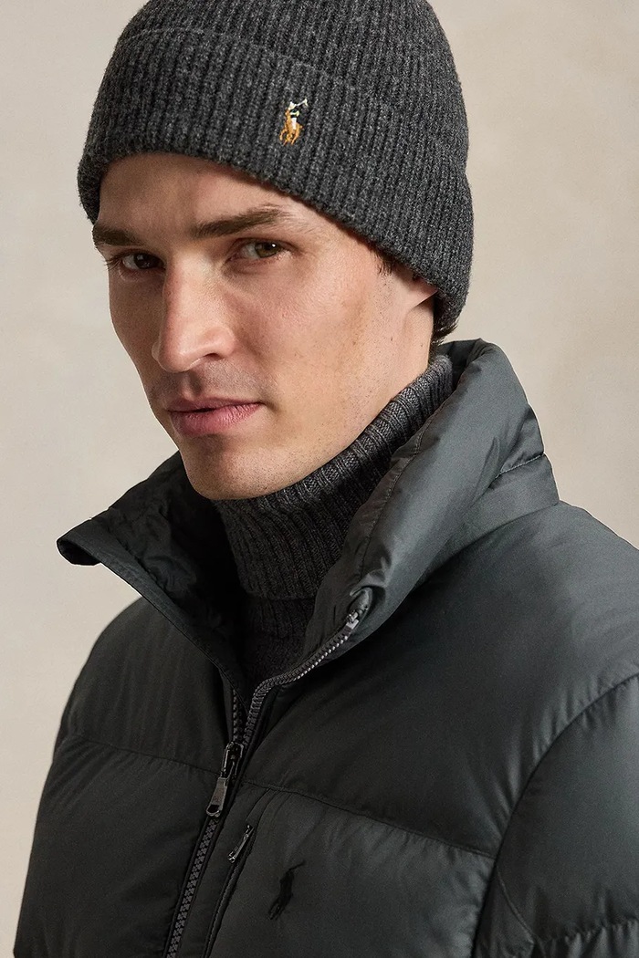 Kurtka puchowa męska Polo Ralph Lauren szary 710968278