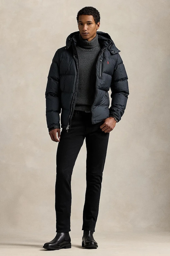 Oblečenie Páperová bunda Polo Ralph Lauren 710968278 čierna