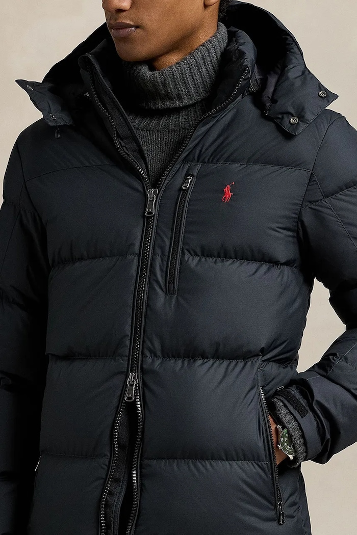 Páperová bunda Polo Ralph Lauren čierna 710968278