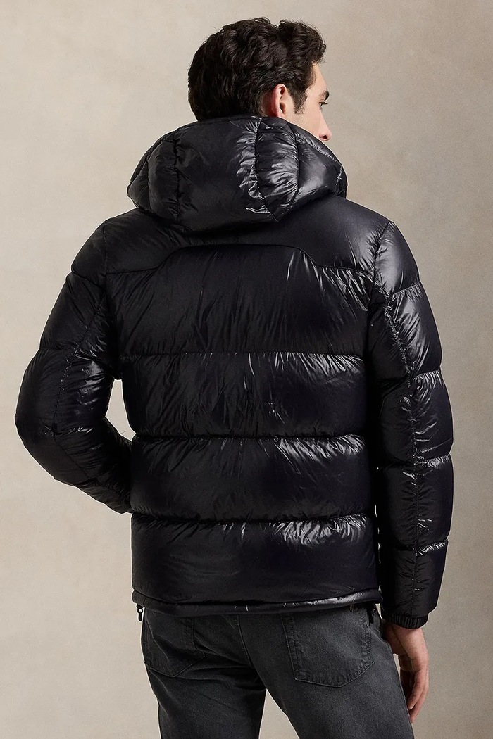 Péřová bunda Polo Ralph Lauren 710968281 černá AW25