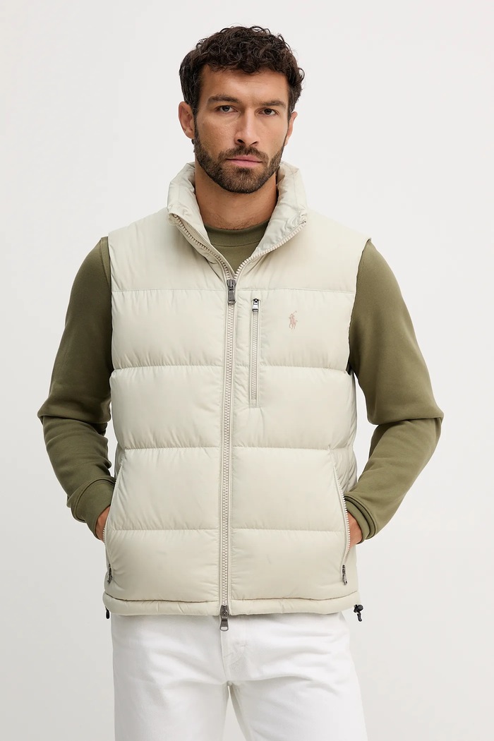 Prsluk Polo Ralph Lauren Planet friendly bež 710968283
