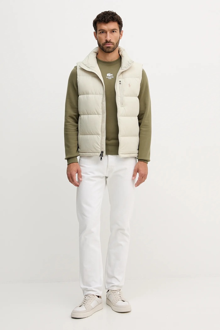 Prsluk Polo Ralph Lauren 710968283 bež AW25