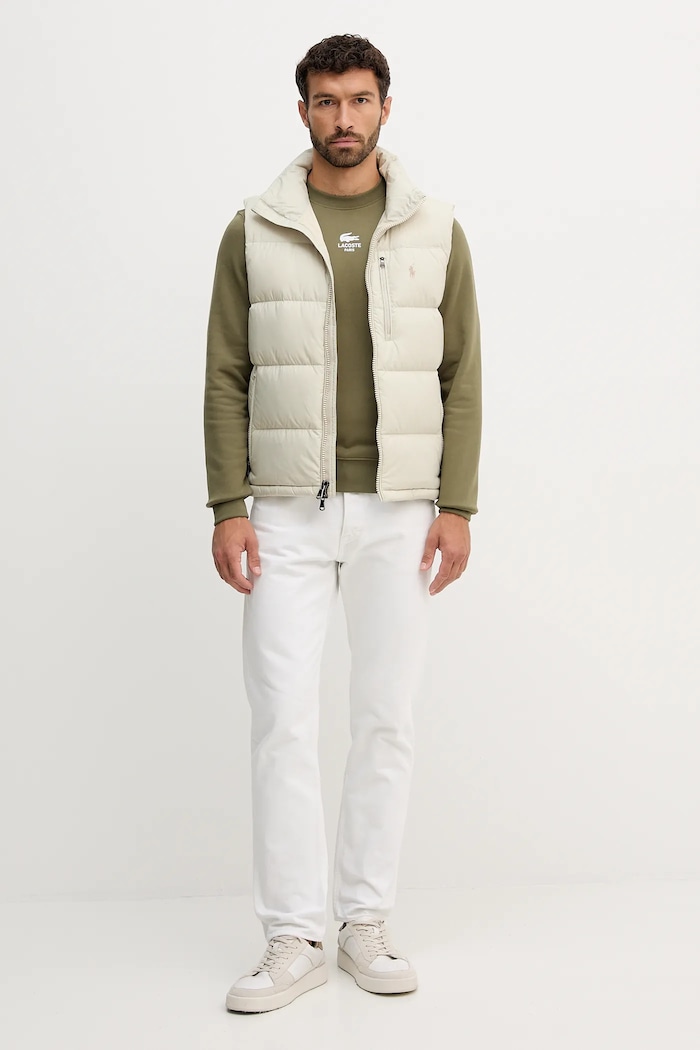 Prsluk Polo Ralph Lauren 710968283 bež AW25