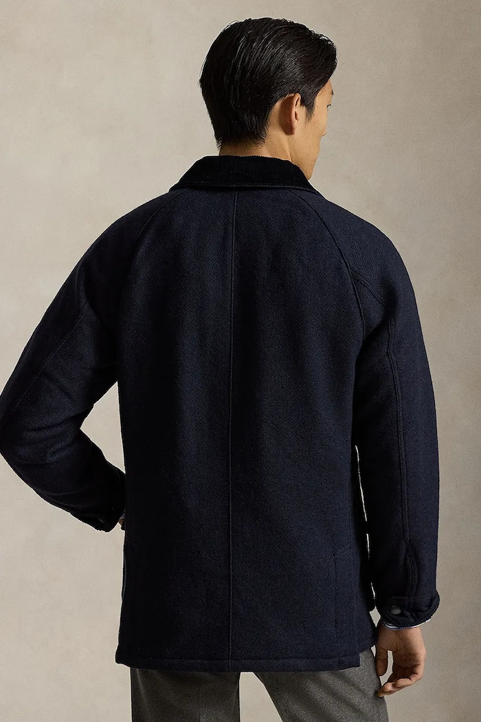 Polo Ralph Lauren geacă de lână 710969656 bleumarin AW25