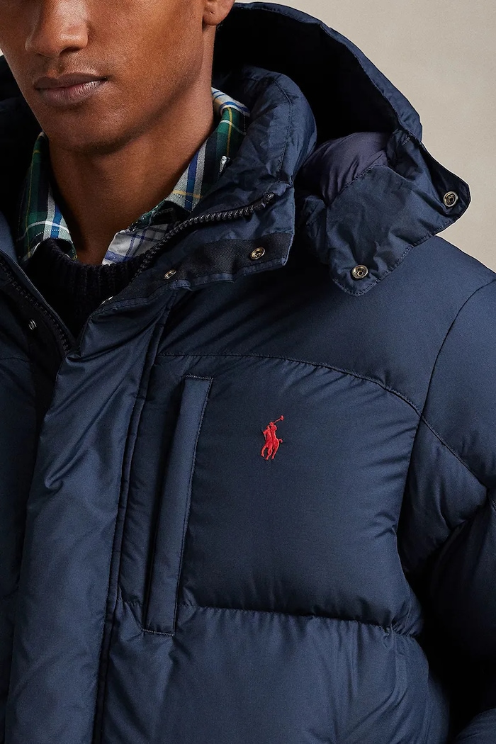 Jakna Polo Ralph Lauren mornarsko plava 710P01338