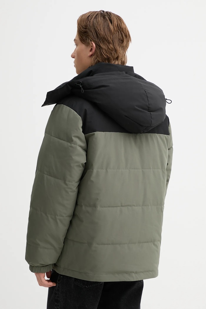 A.P.C. giacca reversibile Doudoune Sam verde PSALJ.H30208