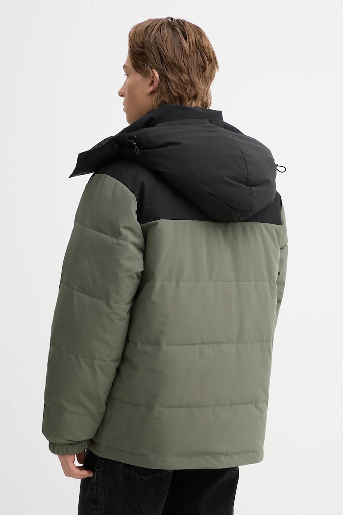 A.P.C. giacca reversibile Doudoune Sam verde PSALJ.H30208