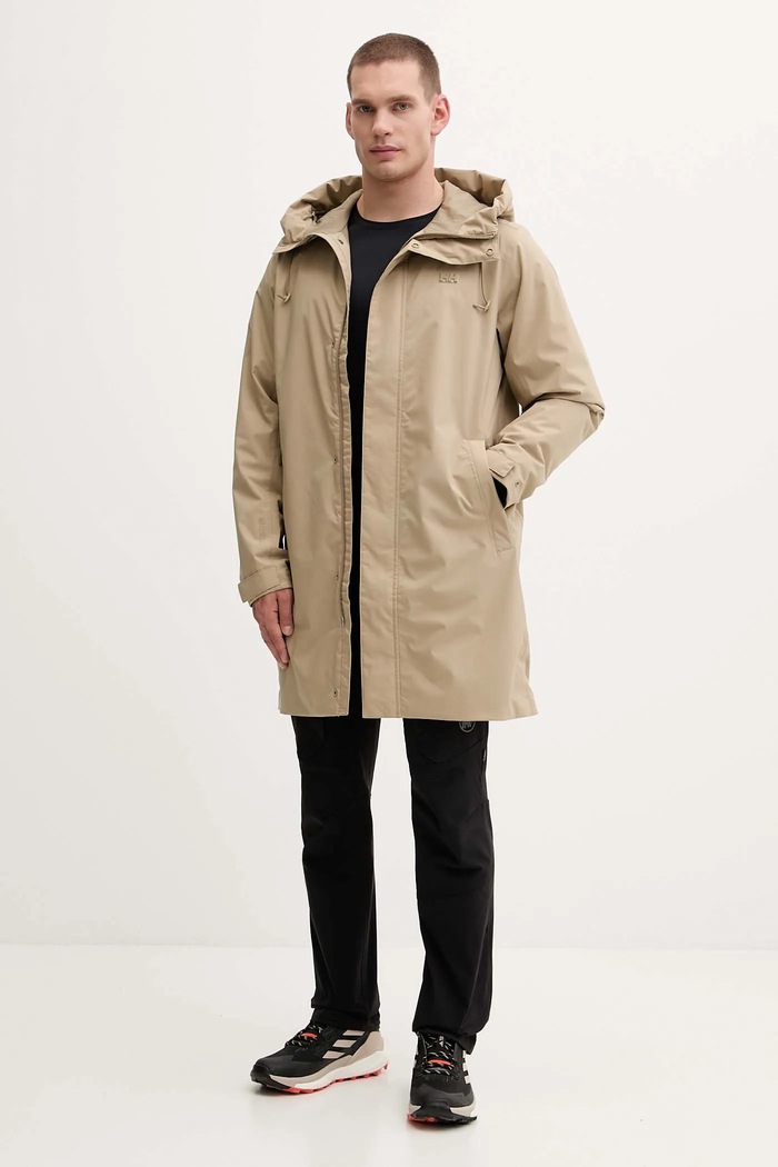 Helly Hansen kurtka outdoorowa MUNICH 53541 beżowy AW25