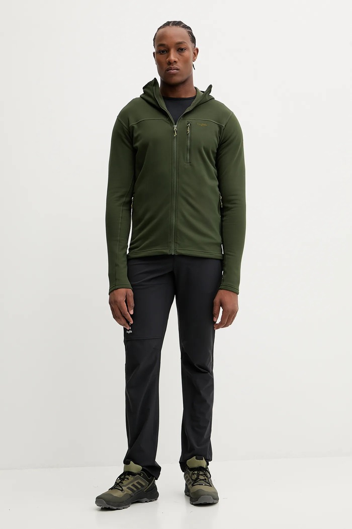 Outdoorová mikina Haglöfs Rosson 607605 zelená AW25