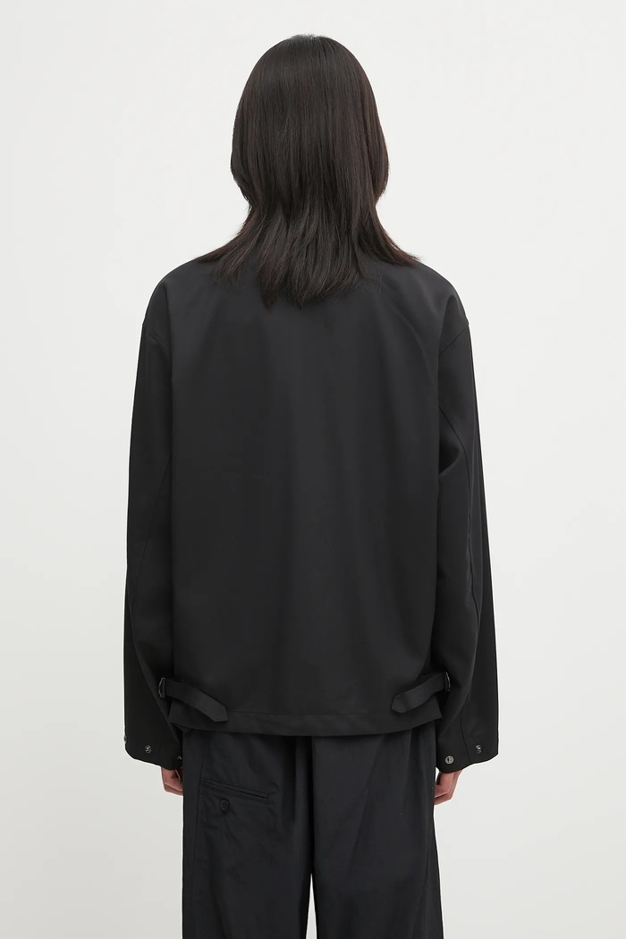 Odzież Y-3 kurtka z wełną Refined Wool JZ0898 czarny