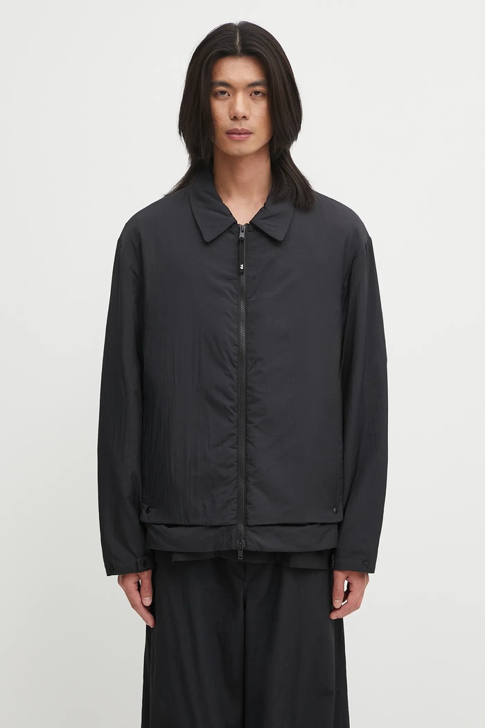 Y-3 kurtka Liner bez kaptura czarny KA7499
