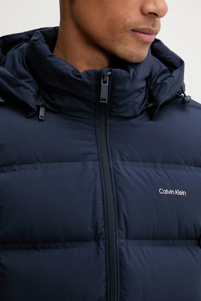 Calvin Klein kurtka puchowa LV04LD517G granatowy