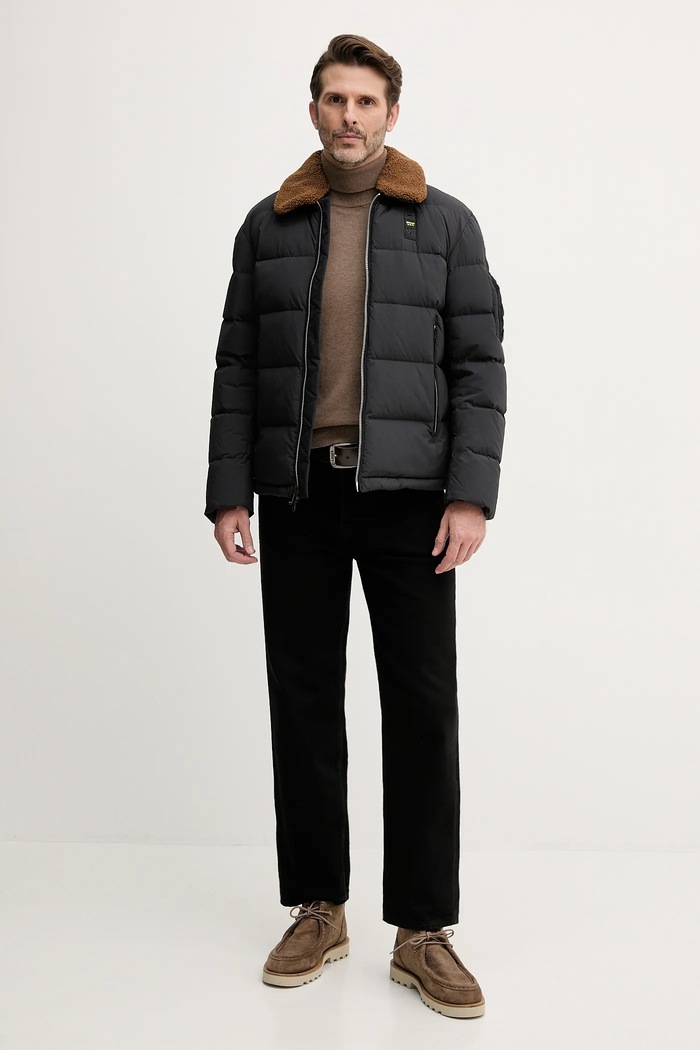 Blauer geacă de puf REYNOLD BLUC03020 negru AW25