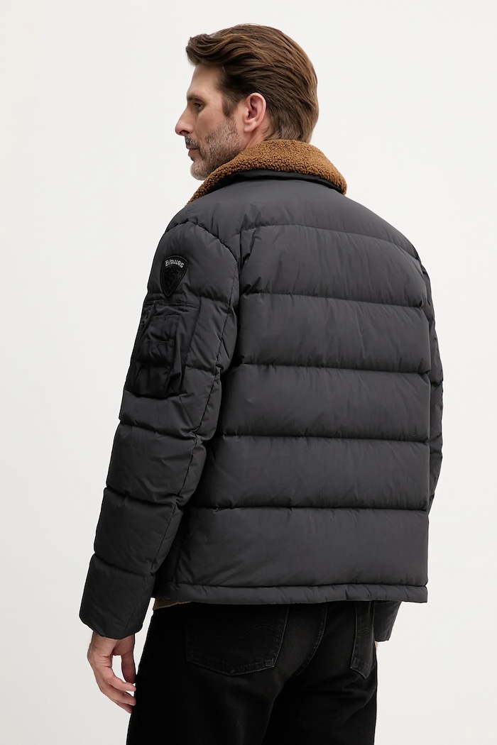 Îmbrăcăminte Blauer geacă de puf REYNOLD BLUC03020 negru