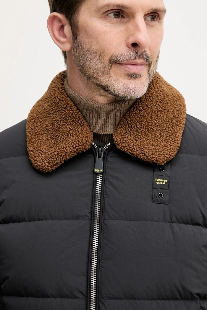 Blauer geacă de puf REYNOLD negru BLUC03020