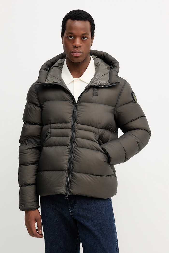 Пухено яке Blauer AUBURN с изолация зелен BLUC03042
