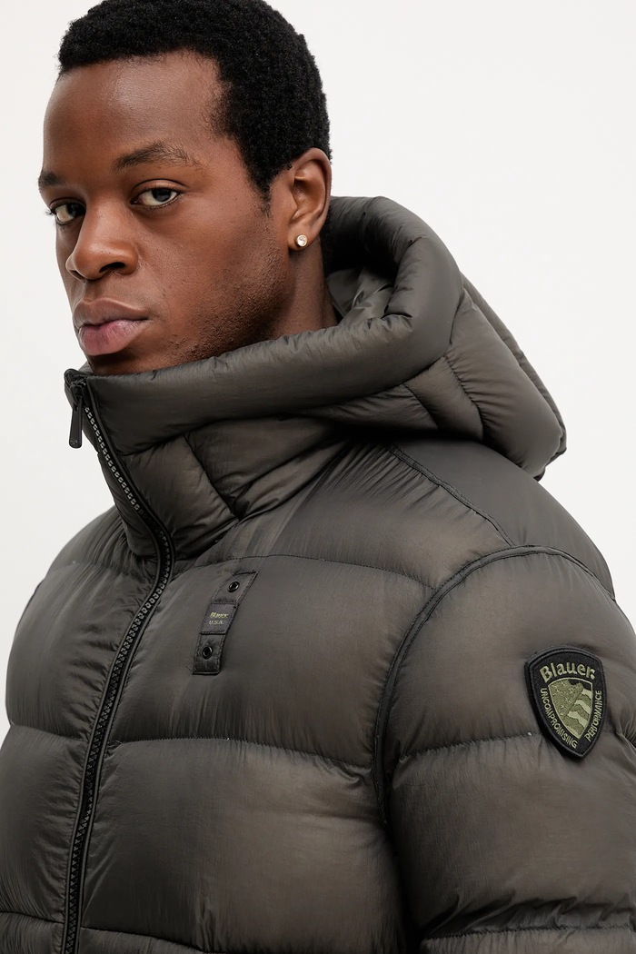 Пухено яке Blauer AUBURN зелен BLUC03042