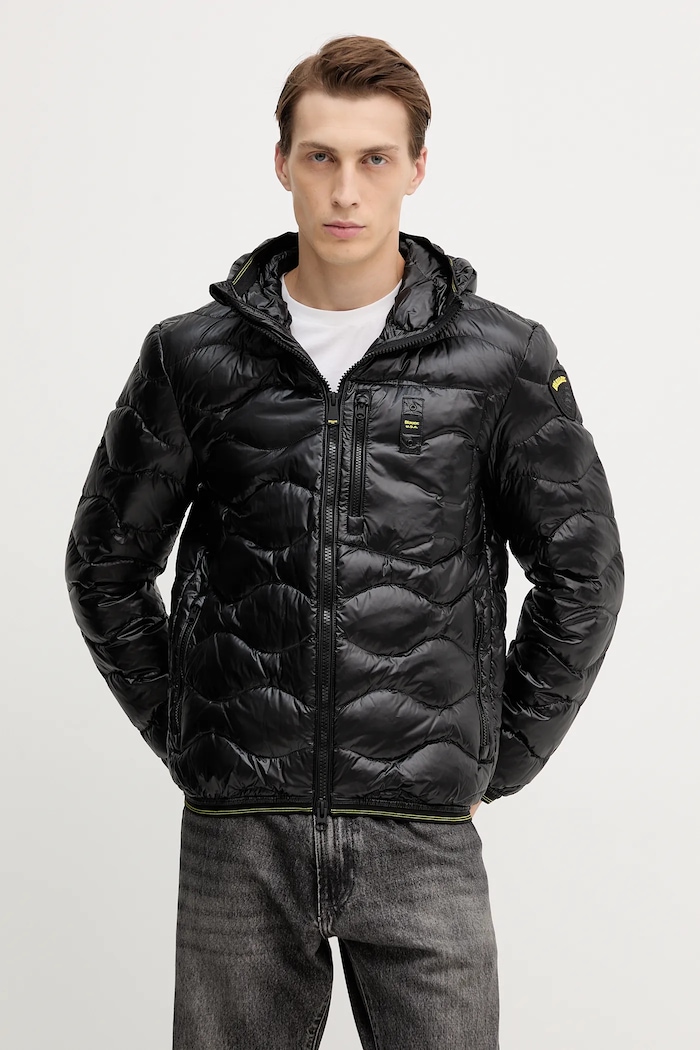 Blauer Geacă de puf WAVE negru BLUC03074