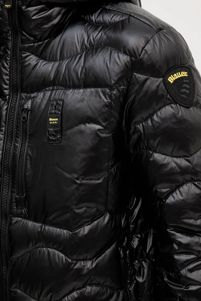 Geacă de puf WAVE Blauer negru BLUC03074