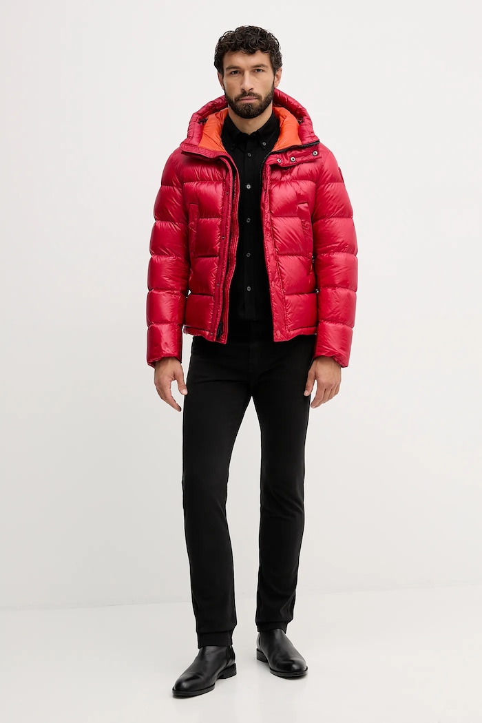 Blauer kurtka puchowa CLIPPER BLUC03149 czerwony AW25