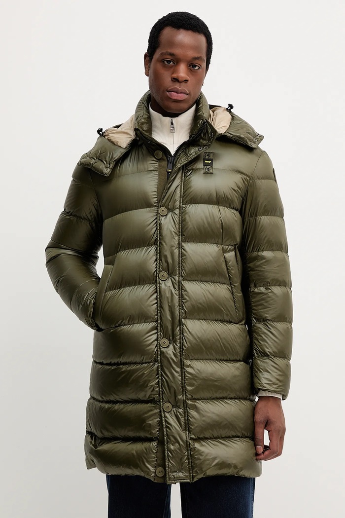 Blauer piumino CARVER foderato verde BLUK03147