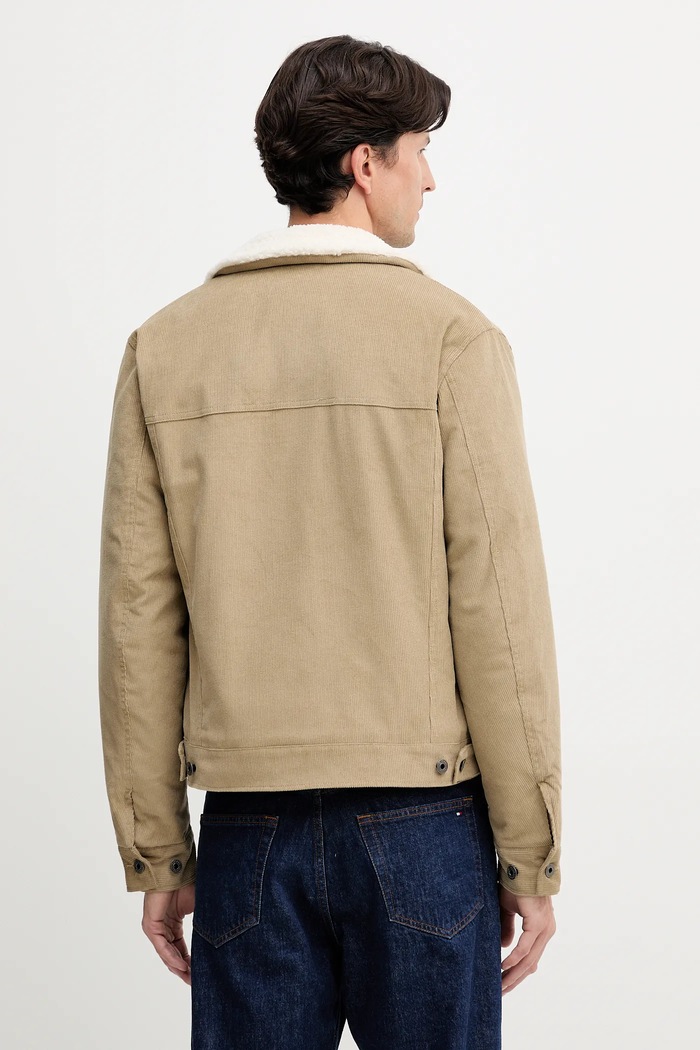 Ruházat Pepe Jeans kordbársony kabát PM4027185 bézs