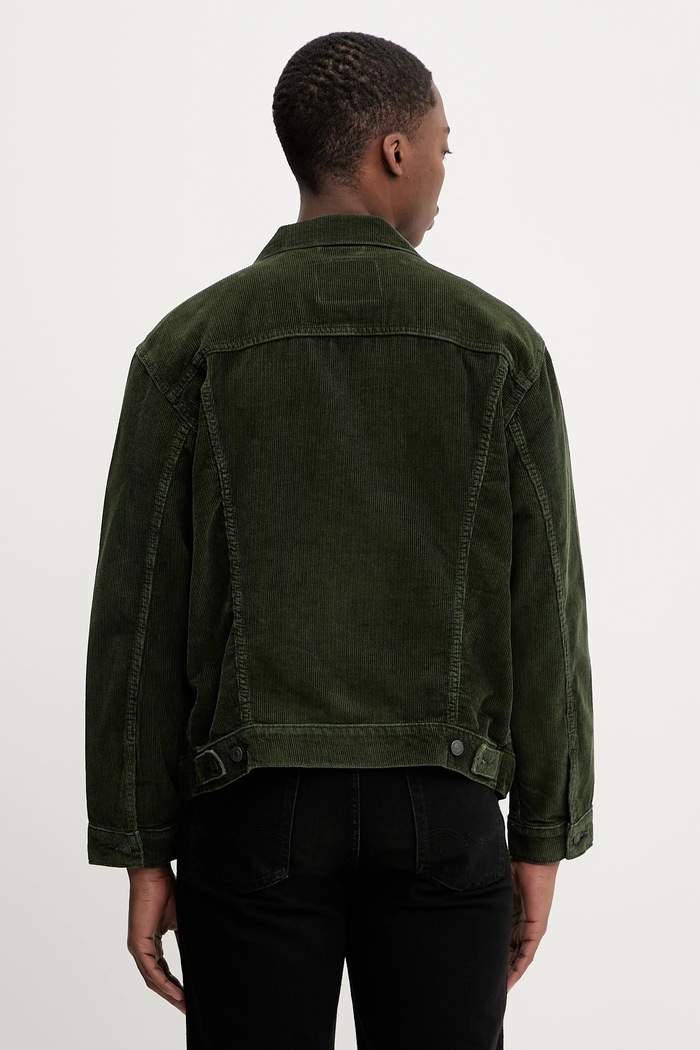 Îmbrăcăminte Levi's jachetă de bumbac A5782.0074 verde