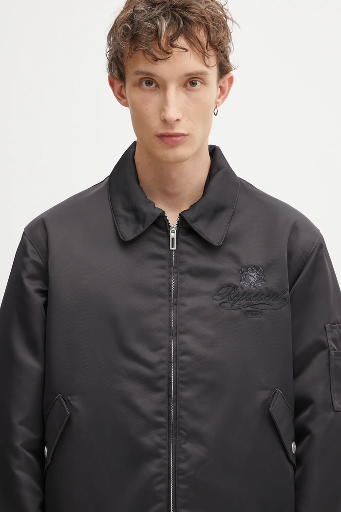 Puma bomber jacket PUMA x REPRESENT 632539 black