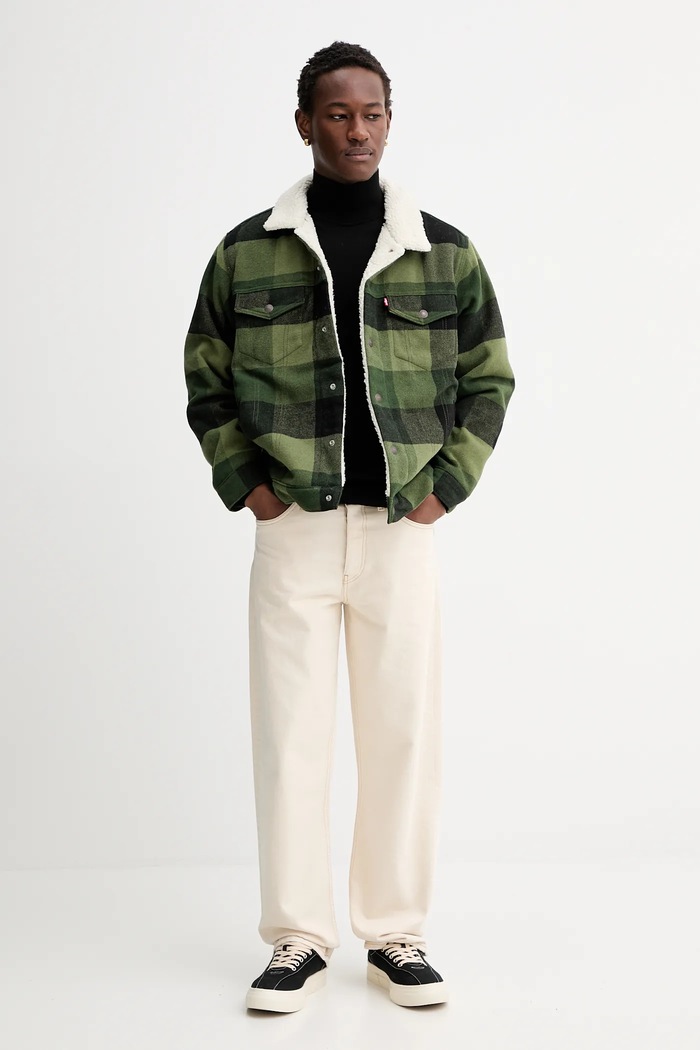 Bunda Levi's A6030 zelená AW25
