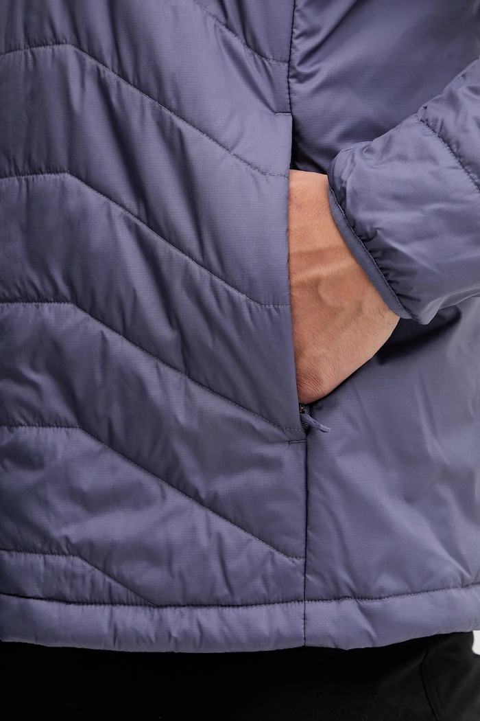 Turistická bunda adidas TERREX Multi Insulated JL9782 fialová