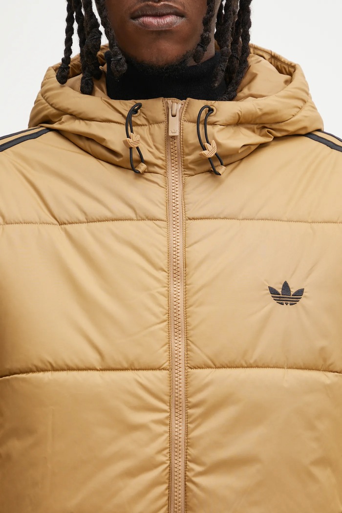 adidas Originals kurtka Adicolor beżowy JW5847
